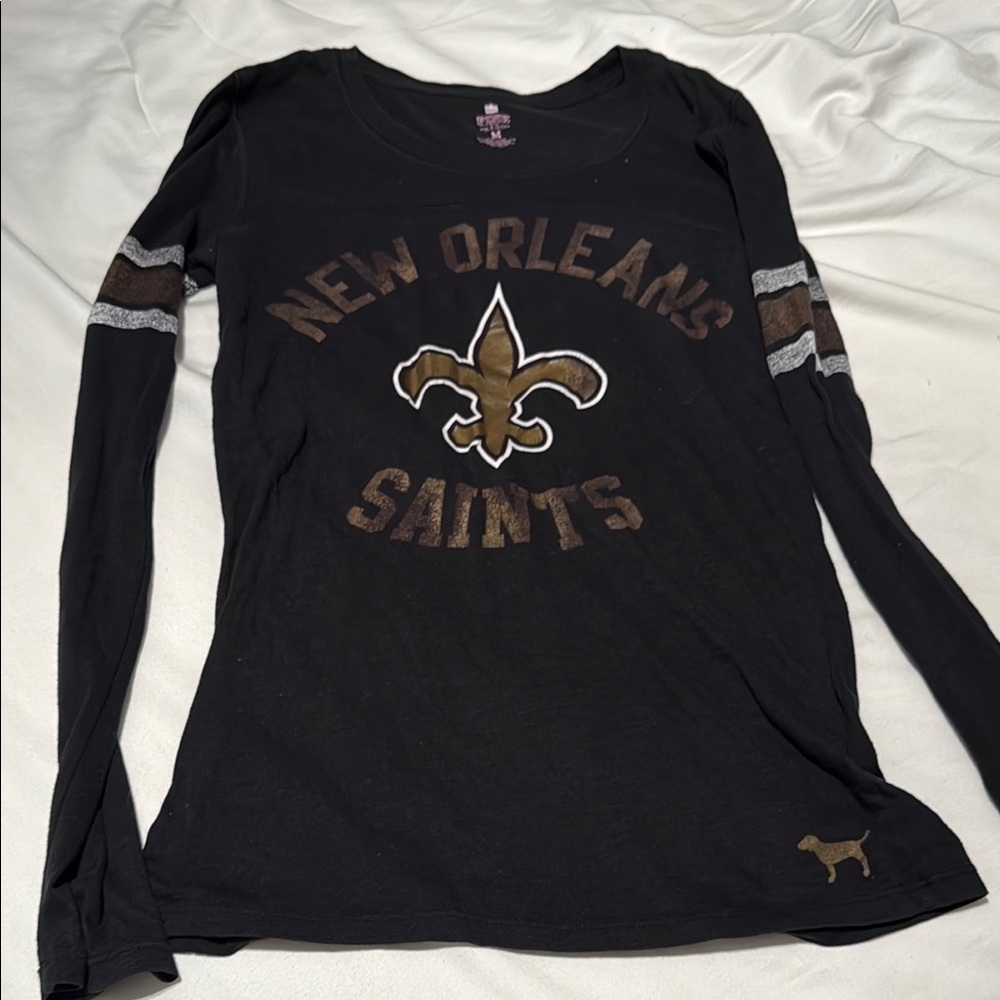 NFL X Victoria’s Secret Pink New Orleans long sleeve